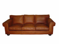 Couch Leather - Adele 3 Seater